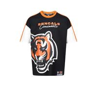 Recovered Cincinnati Bengals Cut and Sew Navy Oversized T-Shirt