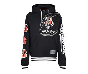 Recovered Cincinnati Bengals NFL Bengals Rule The Jungle Hoody Black