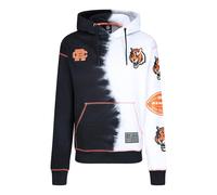 Recovered Cincinnati Bengals NFL Ink Dye Effect Black on White Hoody