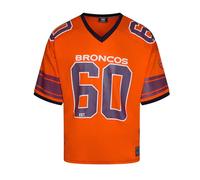 Recovered Denver Broncos NFL Mesh Oversized Top Jersey Orange