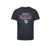 Recovered Minnesota Vikings Black NFL Galore Washed T-Shirt