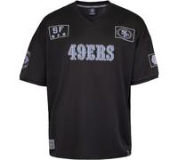 Recovered NFL Team Salute Black Military Oversized Mesh Limited Jersey, San Francisco 49Ers, L