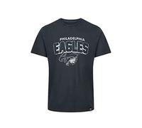 Recovered Philadelphia Eagles Black NFL Galore Washed T-Shirt