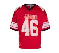 Recovered San Francisco 49ers NFL Mesh Oversized Top Jersey Red