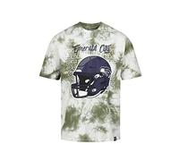 Recovered Seattle Seahawks NFL Tie-Dye Relaxed Oversized T-Shirt Green White