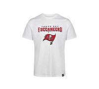 Recovered Tampa Bay Buccaneers White NFL Est Ecru T-Shirt