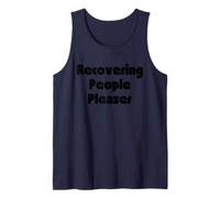 Recovering People Pleaser Personal Growth Boundaries Design Tank Top