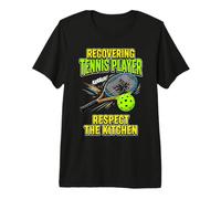 Recovering Tennis Player Respect The Kitchen Meme Premium T-Shirt