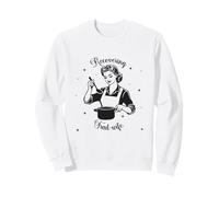 Recovering Trad-Wife Deconstruction Funny Feminist Liberated Sweatshirt