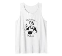 Recovering Trad-Wife Deconstruction Funny Feminist Liberated Tank Top