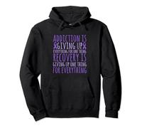 Recovery Being Strong Addiction Recovery Awareness Pullover Hoodie