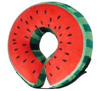Recovery Donut Collar for Dogs & Cat,Inflatable Dog Collar Alternative After Surgery,Soft Cone for Large Medium Small Pet(Watermelon,Small)