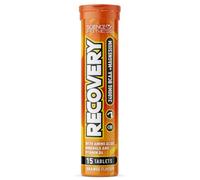 Recovery Effervescent- Orange Flavour | BCAA 2400mg with B6 and Magnesium| 1x15 Tablets| Science Fitness