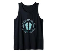 Recovery is A Journey Sober Squad w/Barefoot Graphic in Mid Tank Top