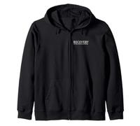 Recovery is the New Beautiful Unique Sobriety Zip Hoodie