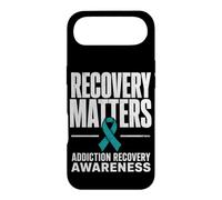 Recovery Matters Drug Alcohol Addiction Awareness Teal Case for iPhone Air