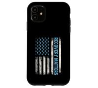 Recovery Matters - Sober Sobriety Anniversary AA NA Case for iPhone 11
