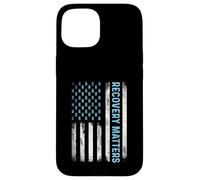 Recovery Matters - Sober Sobriety Anniversary AA NA Case for iPhone 15