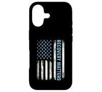 Recovery Matters - Sober Sobriety Anniversary AA NA Case for iPhone 17