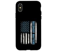 Recovery Matters - Sober Sobriety Anniversary AA NA Case for iPhone X/XS