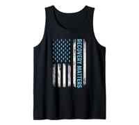 Recovery Matters - Sober Sobriety Anniversary AA NA Tank Top