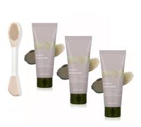Recovery Mud Mask, Hydrating & Moisturizing Deep Pore Cleanser, Korean Mud Masks for Face, The package includes a brush for your mask (3pcs)