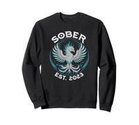 Recovery SOBER Since 2023 Sobriety Recovery Mode On Est AA Sweatshirt
