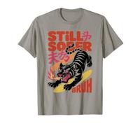 Recovery Still Sober Bruh Tiger NA Mode On Sobriety T-Shirt