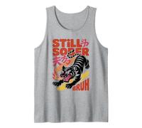 Recovery Still Sober Bruh Tiger NA Mode On Sobriety Tank Top