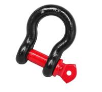 Recovery Strap Bow Shackle with a Removable Threaded Pin, SPEC A | Curved Body and Removable Pin Structure, Strap-to-Towing-Point Connection, Pre-Use Inspection & Full Pin Tightening
