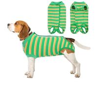 Recovery Suit for Dogs Cats After Surgery, Professional Pet Recovery Shirt Dog Abdominal Wounds Bandages, Prevent Licking Dog Onesies Pet Surgery Recovery Suit