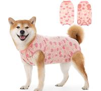 Recovery Suit for Dogs Dog Surgery Suit Female Spay, Dog Surgery Recovery Suit Male Neuter, Breathable Dog Onesie Body Suits to Stop Licking Scratching Wounds Dogs Cone Alternative