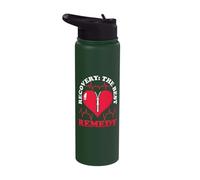 Recovery The Best Remedy - Open Heart Surgery Stainless Steel Insulated Water Bottle