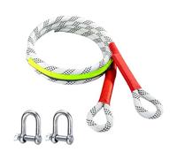 Recovery Tow Rope - Pendant Large Extension, High Performance Tow Strap | Professional Ropes for Sand Snow Digging Swamp Buried Tyres Outside the Road Fah