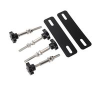 Recovery Track Mounting Kit, Traction Boards Mounting Pins Kits Durable Secure Rustproof for Recovery Tracks 12 to 17cm Hole Spacing