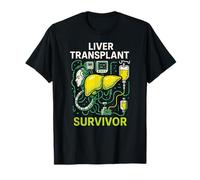 Recovery Warrior Liver Transplant Survivor Cool Mens Patient T-Shirt