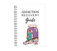 Recovery Workbook for Behavioral Change and Relapse Prevention Plan Self Help (White, 14x21cm)