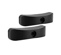 RecPro RV Window Crank Handle | Tee-Style Knob | Black Plastic (2-Pack)