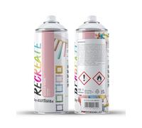RECREATE Blush Pink Gloss Spray Paint for Wood, Metal, Plastic | Quick Drying, Smooth, Durable, Easy-to-Apply | Suitable for Indoor / Outdoor | For Furniture, Craft, Doors, Ornaments, Pots, Frames