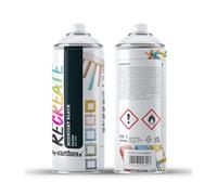 RECREATE Midnight Black Gloss Spray Paint for Wood, Metal, Plastic | Quick Drying, Smooth, Durable, Easy-to-Apply | Suitable for Indoor / Outdoor | For Furniture, Craft, Doors, Ornaments, Pots, Frames
