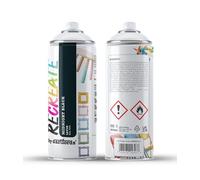 RECREATE Midnight Black Satin Spray Paint for Wood, Metal, Plastic | Quick Drying, Smooth, Durable, Easy-to-Apply | Suitable for Indoor / Outdoor | For Furniture, Craft, Doors, Ornaments, Pots, Frames