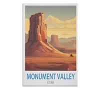 Recreation Suitable for Adults to Reduce Stress,Monument Valley Utah,Adults 1000 Piece Jigsaw Puzzle- Christmas,70x50,paper puzzle,AA-755