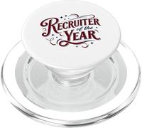 Recruiter of the Year Funny HR Staffing Talent Acquisition PopSockets PopGrip for MagSafe