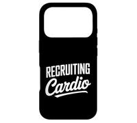 Recruiting Cardio Funny Gym Motivation Saying Case for iPhone 17 Pro