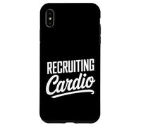 Recruiting Cardio Funny Gym Motivation Saying Case for iPhone XS Max