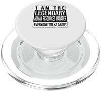 Recruitment Birthday born Human-Resources-Manager PopSockets PopGrip for MagSafe