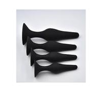 Rectal Dilator Training Set For Men And Women - Pelvic Floor Therapy Tools - Medical Grade Silicone, 4 Pack, Sizes 1-4 Black