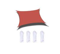 Rectangle Awning CanopyUV Blocker Waterproof Breathable Shade Sail for Outdoor Garden Patio Yard & PartiesStrong Wind Resistance 2M x 4M