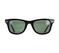 Rectangle Black Green Sunglasses Ray-Ban Black One Size
