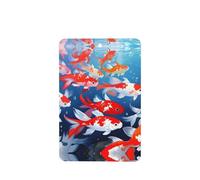 Rectangle Car Air Fresheners Fortune Koi Pattern 6 Pcs Car Aromatherapy Tablets For Car Wardrobe Shoe Cabinet Eliminate Odors